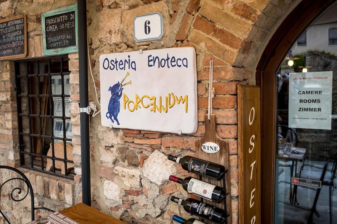 Locanda Il Porcellum Bagno Vignoni Exterior foto